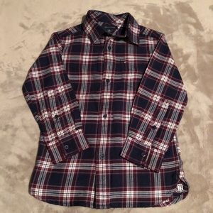 Tommy Hilfiger Long sleeve plaid shirt